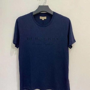 Camiseta masculina de Burberry camiseta masculina de Burberry azul tibetano