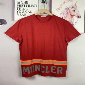 Camiseta masculina de mengkou camiseta clásica roja casual de verano blusa de manga corta