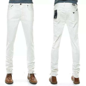 Aprio Armani Jeans para hombres águila estándar pantalones delgados jeans