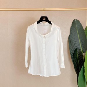 Camisa de la Sra. bobery camisa blanca