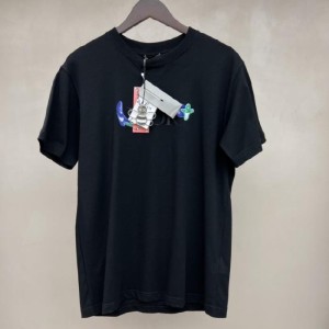 ／ディオールTシャツ黒系チャイニーズ（CHN）／M