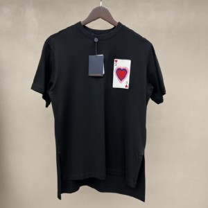 ／ルイ?ヴィトンTシャツ黒系チャイニーズ（CHN）／M