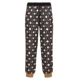 Pantalones casuales de la Sra. Gucci pantalones estampados pantalones higiénicos