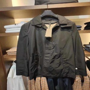 Chaqueta masculina de bobery desmonta chaqueta casual de gabardina de sombrero en oto?o e invierno