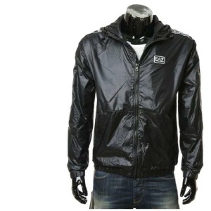 Abrigo masculino anprio Armani chaqueta casual y ligera con capucha