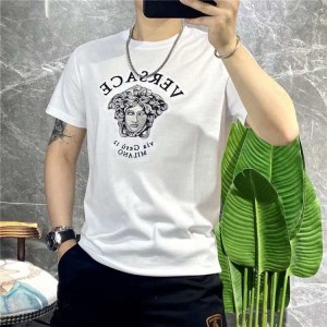 Camiseta de Versace para hombres Versace para hombres de manga corta