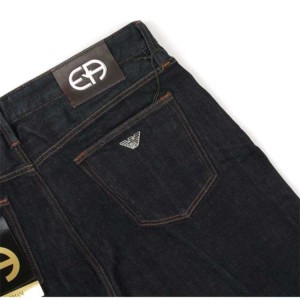 Aprio Armani Jeans masculinos águila estándar pantalones ajustados originales jeans