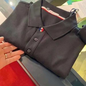 Mengkou hombre manga corta mengkou nuevo polo